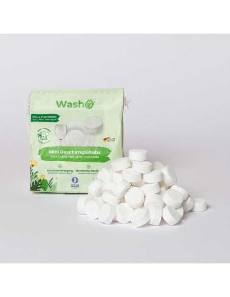 Washo Mini Tabs lave-vaisselle 75pcs.