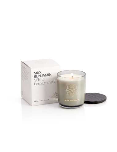 Max Benjamin Candle 210 gr White Pomegranate
