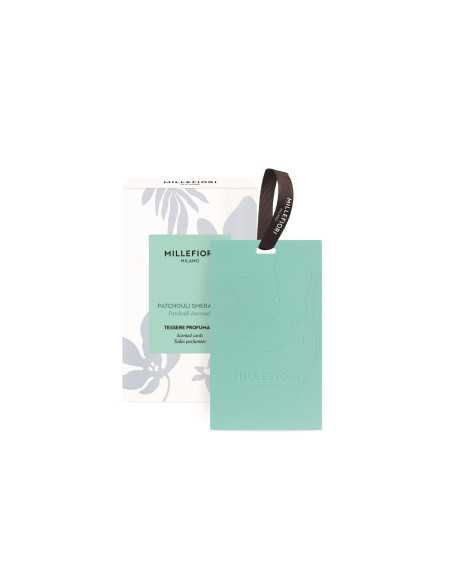 MILLEFIORI MILANO TESSERE PROFUMATE PATCHOULI SMERALDO
