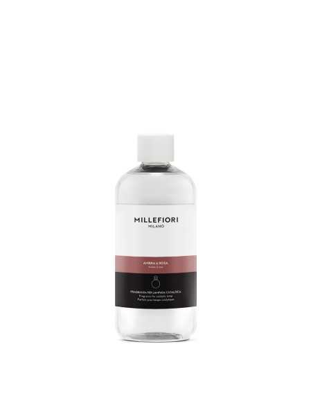 MILLEFIORI MILANO REFFIL LAMPADA CATALITICA 500ml AMBRA & ROSA