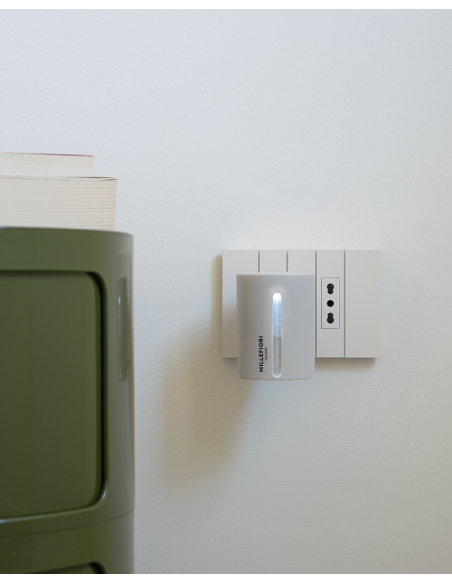 MILLEFIORI MILANO DIFFUSORE DI FRAGRANZA ELETTRICO GRIGIO PERLA