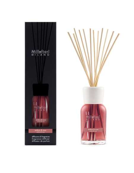 MILLEFIORI MILANO DIFFUSORE AMBRA & ROSA