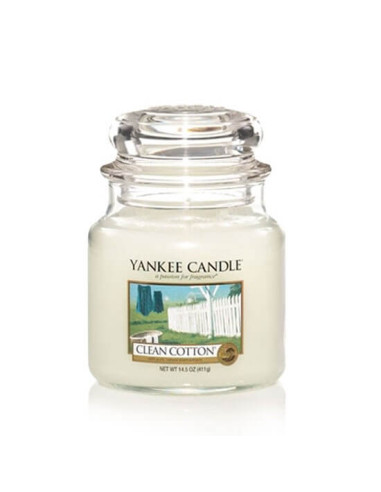 Yankee Candle Duftkerze Clean Cotton