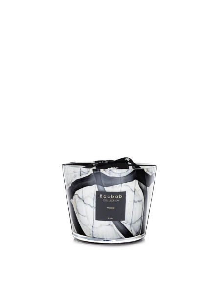 Baobab candle Max 10 Stones Marble