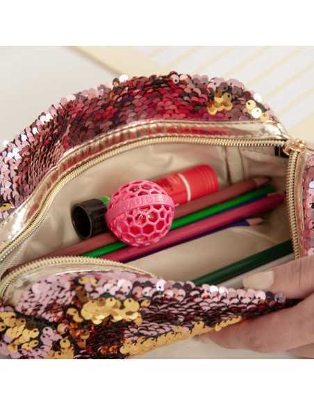 Boule nettoyante pour sacs rose