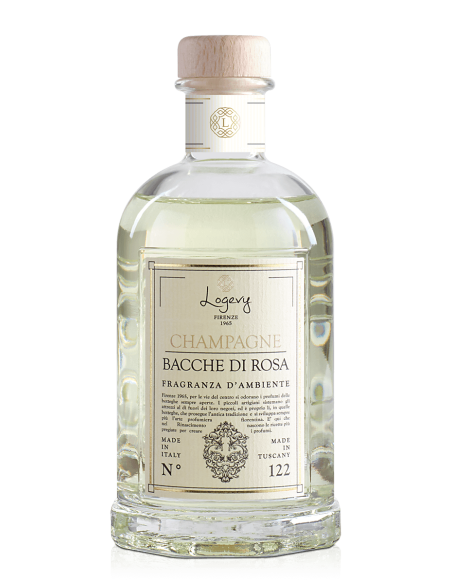 Logevy Diffuser Champagne e Bacche di Rosa