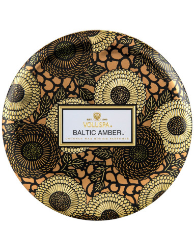 Voluspa Japonica Baltic Amber 3-Docht-Duftkerze