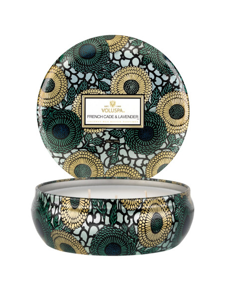 Voluspa Japonica French Cade Lavender 3-Docht-Duftkerze