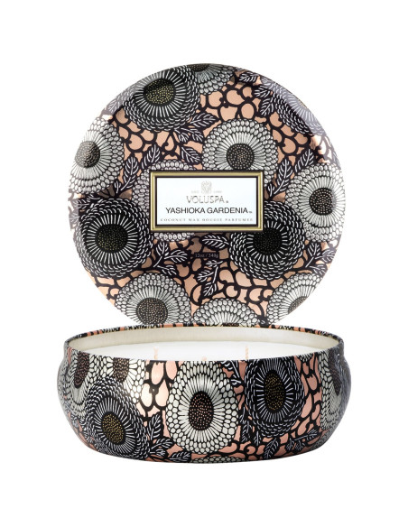 Voluspa Yashioka Gardenia 3-Docht-Duftkerze