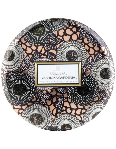 Voluspa Yashioka Gardenia 3-Docht-Duftkerze