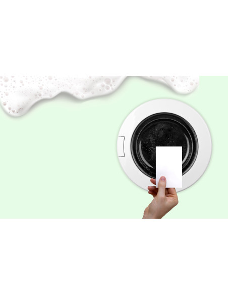 Washo Feuilles de lavage non parfumées 60 pcs