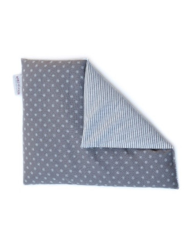 HERZ-ZUCKER Rapssamenkissen Sternchen beige 26x21