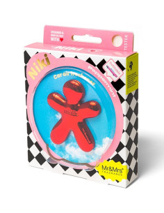 MR&MRS Niki Pink Box Red Chrome Peppermint 2