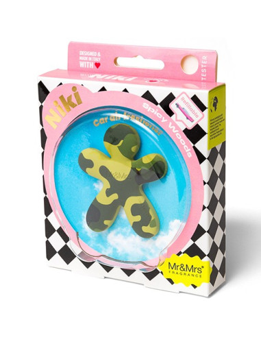 MR&MRS Niki Pink Box Camouflage Military Spicy Woods