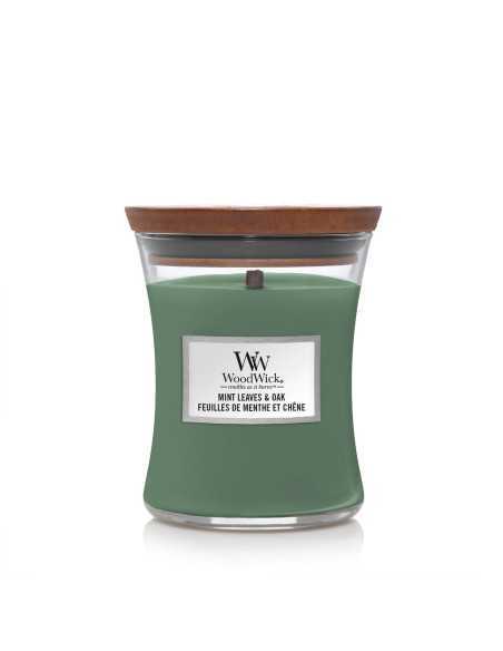 WoodWick Medium Mint Leaves & Oak