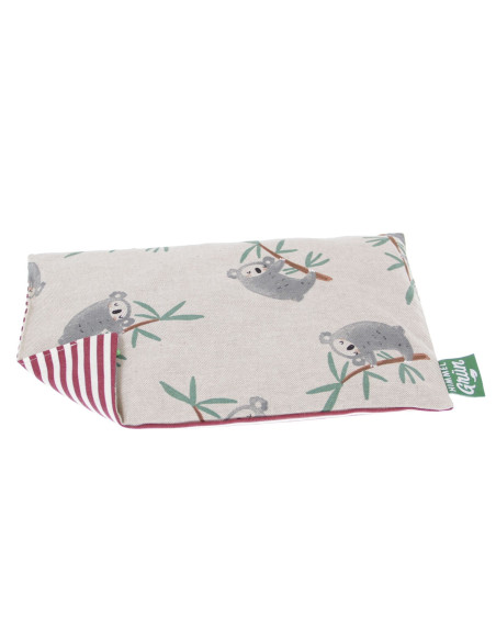 HIMMELGRÜN Cuscino noccioli ciliegia Koala 30x20cm