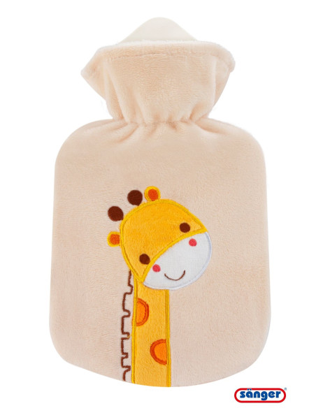 SÄNGER Bouillotte Velour 0.8l Giraffa
