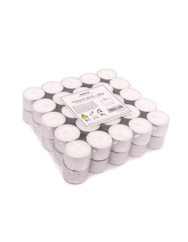 Bougies chauffe-plat 50 pcs.