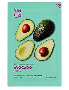 Holika Pure essence Mask Sheet - Avocado