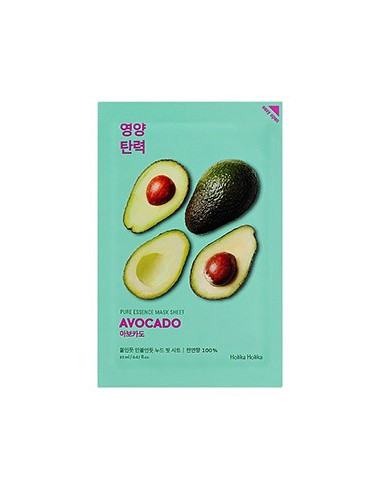 Holika Pure essence Mask Sheet - Avocado