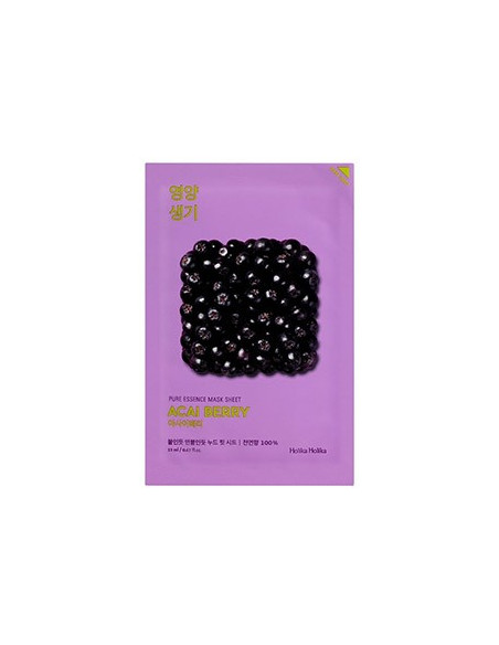 Holika Pure essence Mask Sheet - Acai Berry
