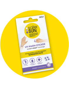 SaferSun UV-WARN-STICKER 8 Stk. 2