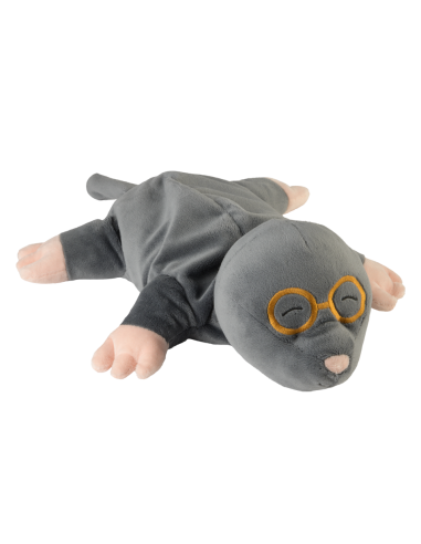 WARMIES Peluche scaldabile Talpa che dorme