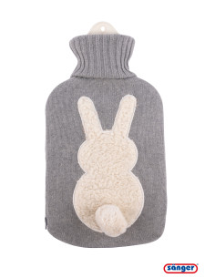 Sänger Wärmflasche Strickbezug 2l Hase