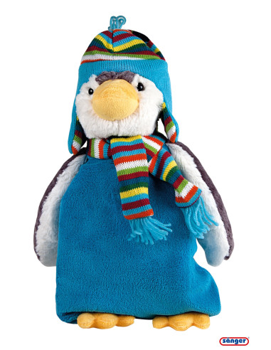 SÄNGER Bouillotte Peluche 0.8l pingouin Paul