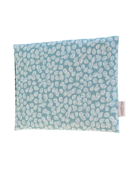 HERZZUCKER Cuscino Semi di colza Foglie 26x21cm