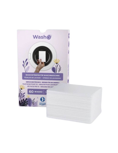 Washo Waschstreifen Lavendel 60 Stk.