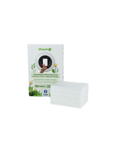 Washo Feuilles de lavage non parfumées 60 pcs 2