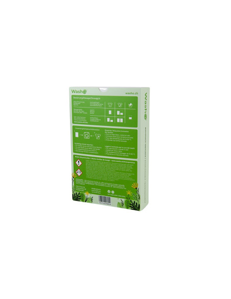 Washo Feuilles de lavage parfumées 60 pcs