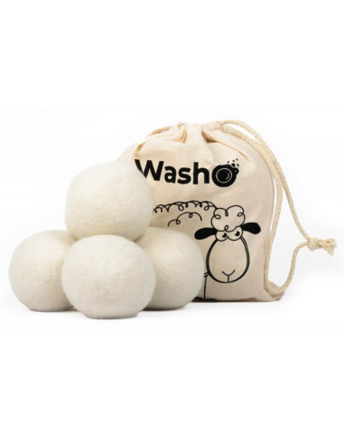 Washo Natur Tumbler Balls 4 pz