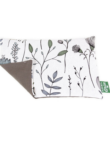 HIMMELGRÜN Coussin pépins raisin Pavot 30x20cm