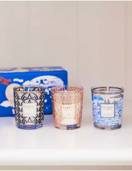 Baobab Collection My First Trio Manhattan-Paris-Mykonos