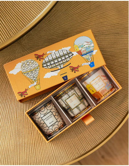 Baobab Collection My First Trio Bruxelles-Roma-Saint Tropez