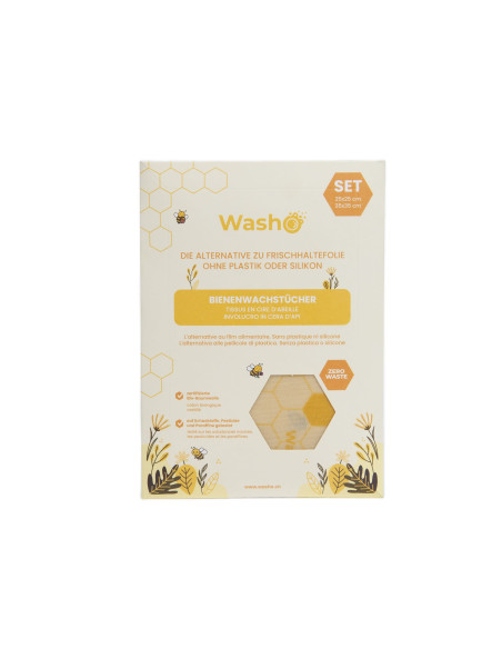 Washo Bienenwachstücher 2 Stk.