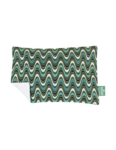 HIMMELGRÜN Coussin noyaux cerise Groovy 30x20cm