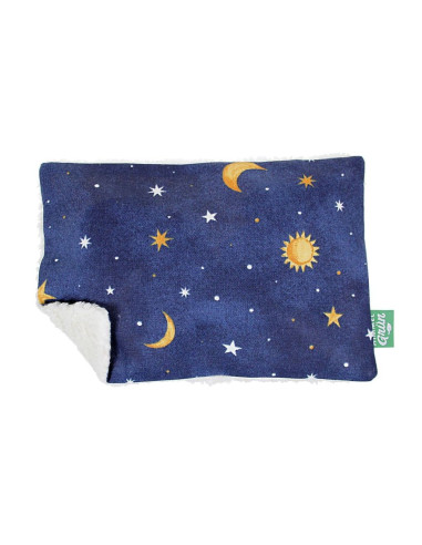 HIMMELGRÜN Coussin noyaux cerise Ciel étoilé 30x20cm