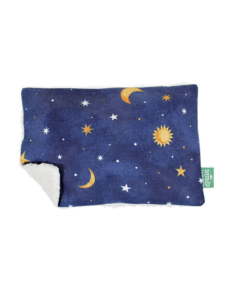 HIMMELGRÜN Cuscino noccioli di ciliegia Cielo stellato 30x20cm