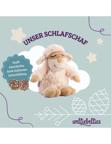 Mouton de sommeil avec rembourrage amovible en arolle