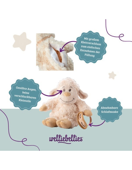 Mouton de sommeil avec rembourrage amovible en arolle